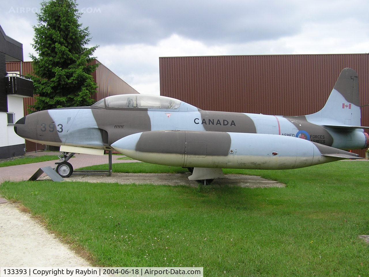 133393, 1970 Canadair CT-133 Silver Star C/N T33-393, Canada Air Force