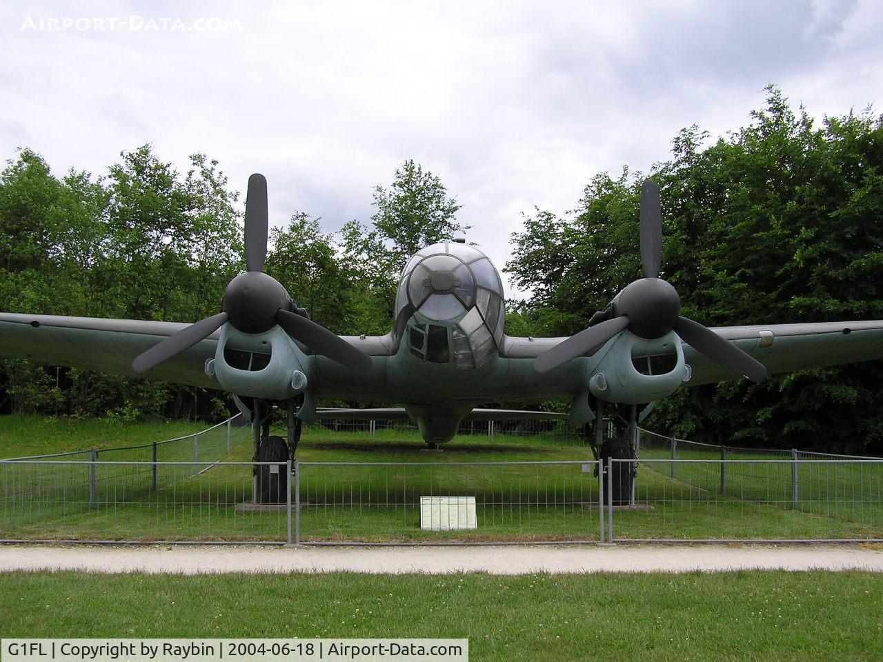 G1FL, 1939 Heinkel HE111 C/N 145, Casa 2.111 displayed as HE111