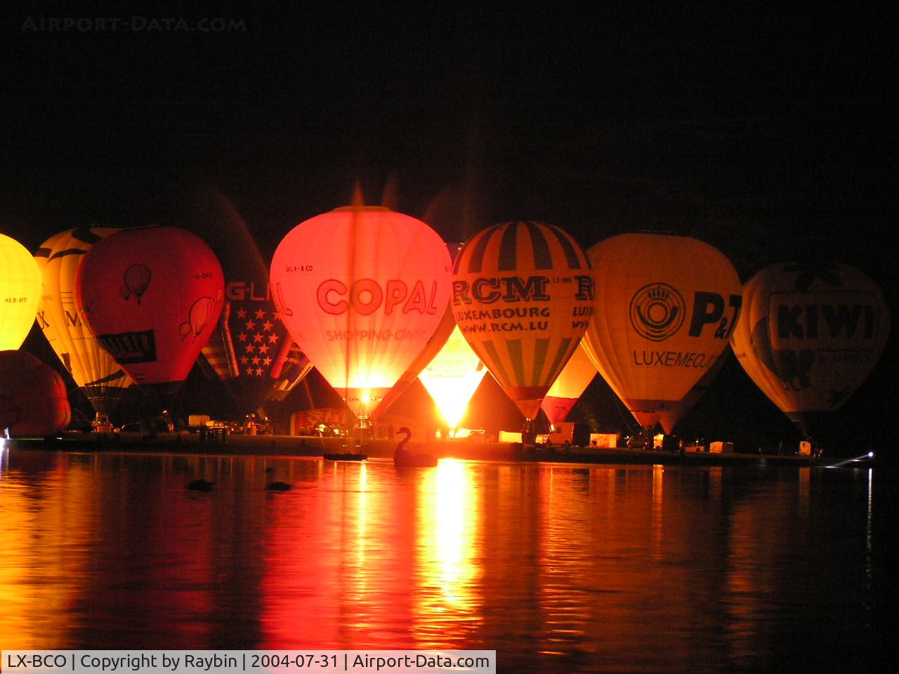 LX-BCO, Schroeder Fire Balloons G34/24 C/N 1391, World Balloon Trophy at Echternach/Luxembourg 2004