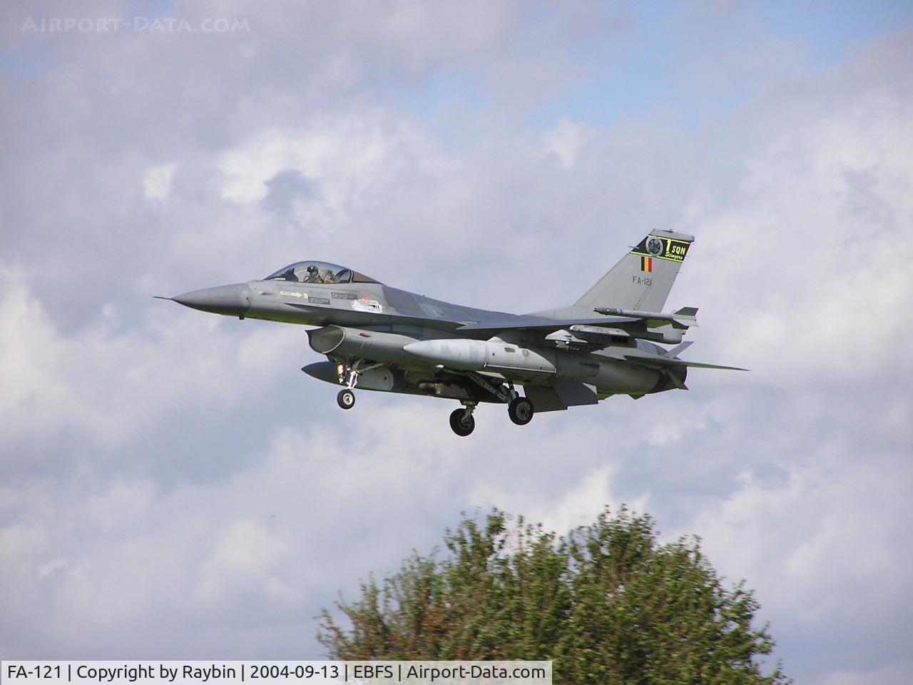 FA-121, SABCA F-16AM Fighting Falcon C/N 6H-121, Belgium Air Force