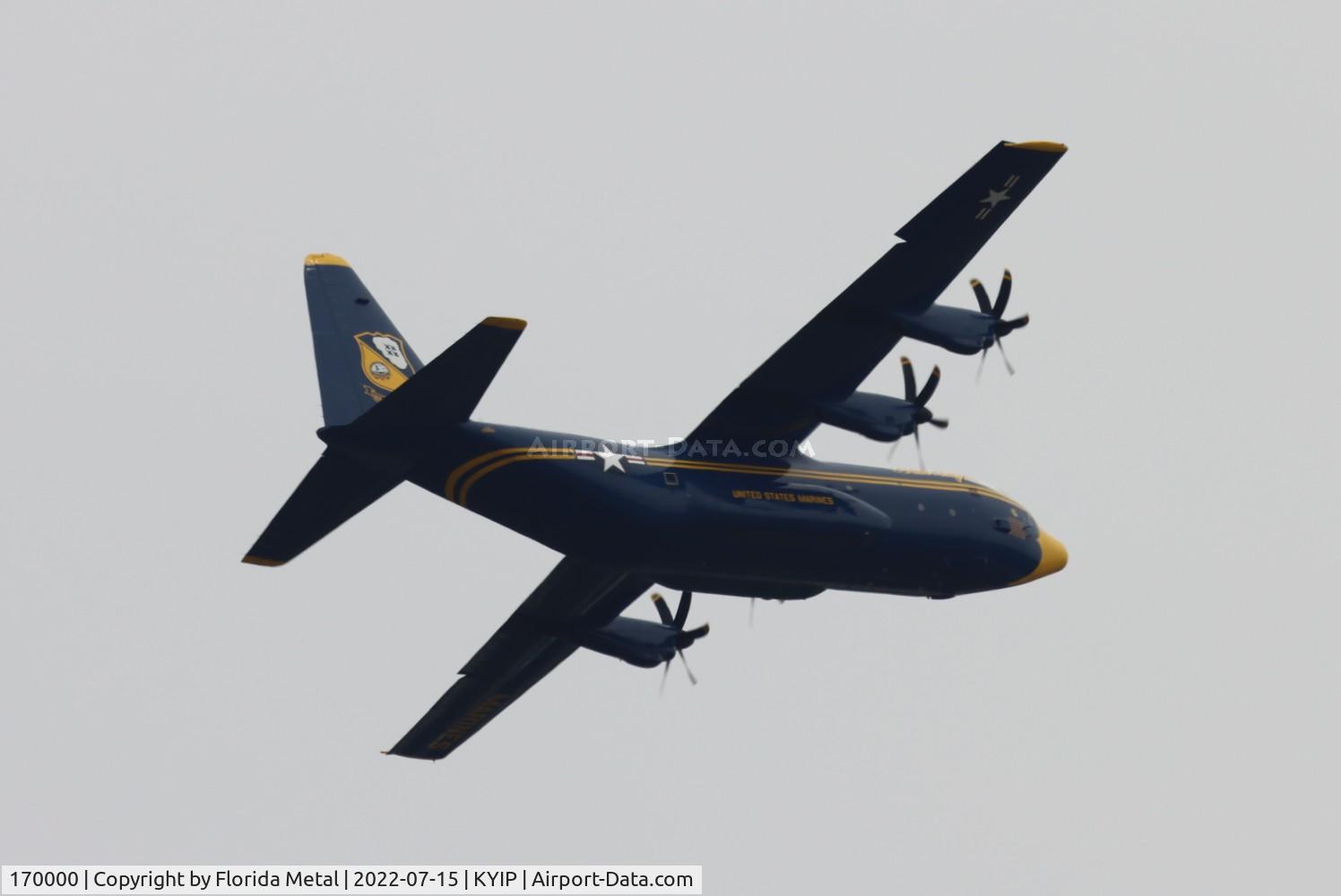 170000, 1999 Lockheed Martin C-130J Hercules C.5 C/N 382-5483, Thunder Over Michigan 2022