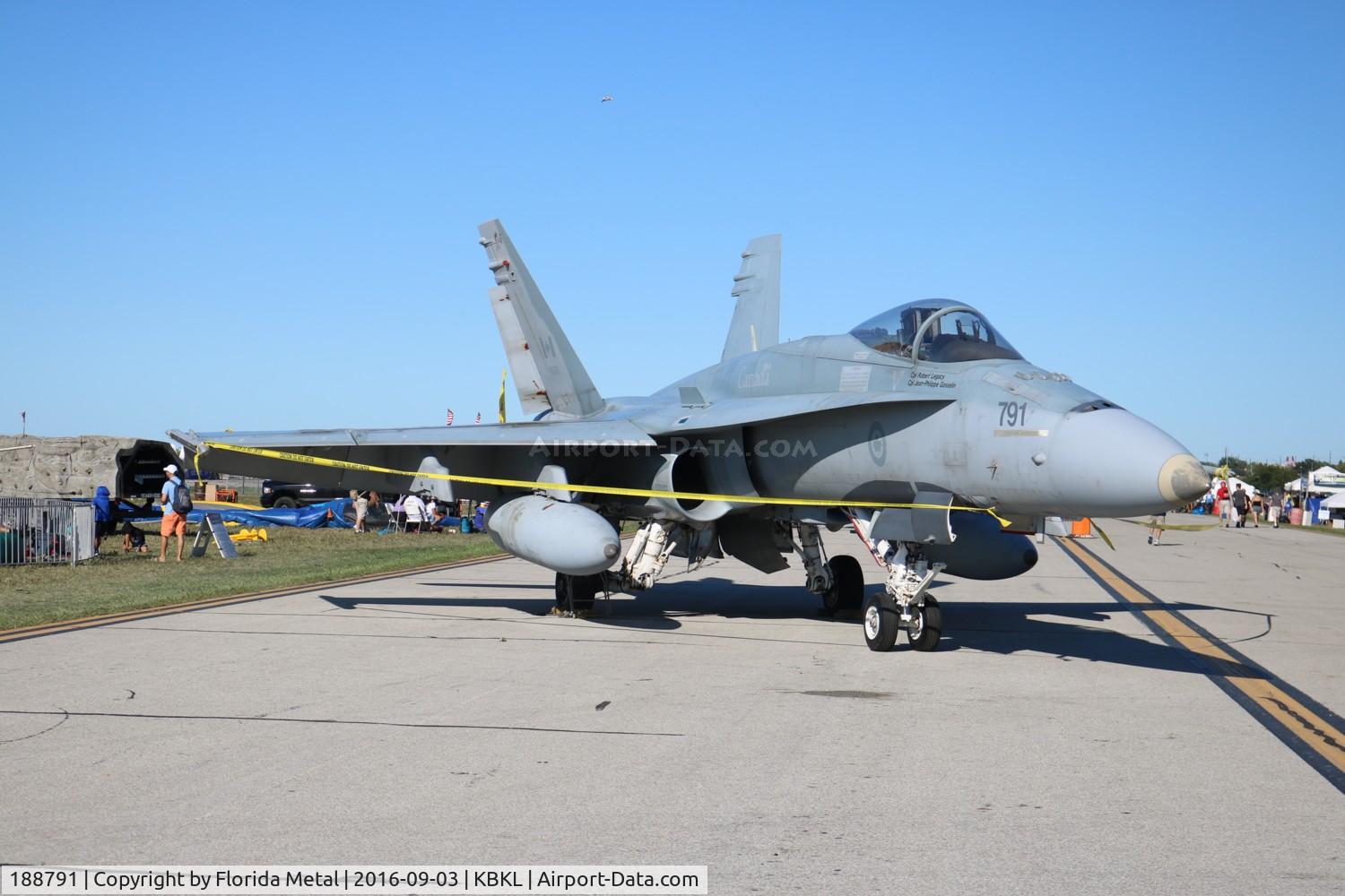 188791, 1987 McDonnell Douglas CF-188A Hornet C/N 621/A524, CF-188A