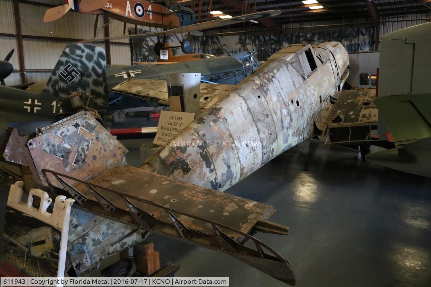 611943, Messerschmitt Bf-109G-10 C/N Not found 611943, Planes of Fame 2016