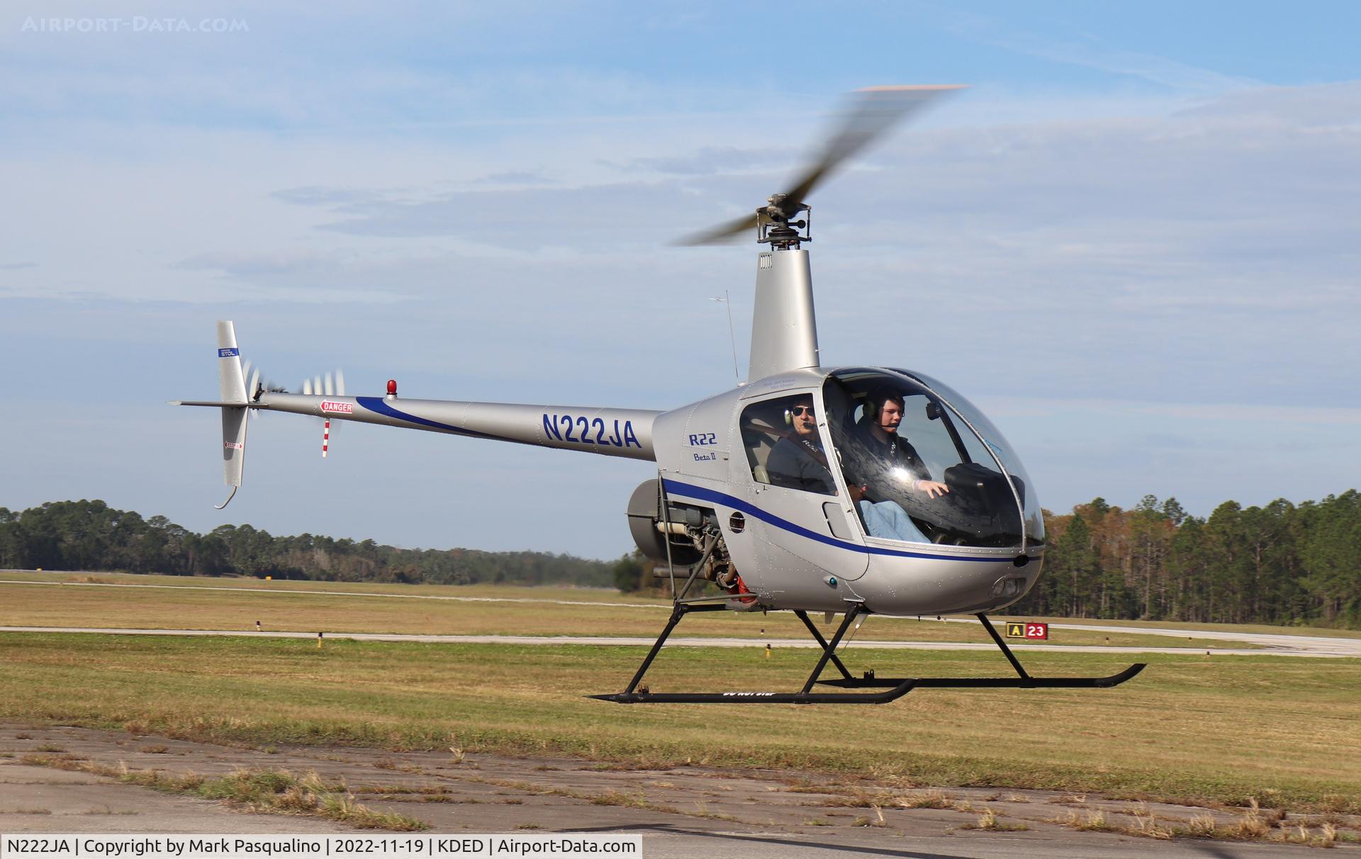 N222JA, 2000 Robinson R22 Beta C/N 3062, Robinson R22 Beta