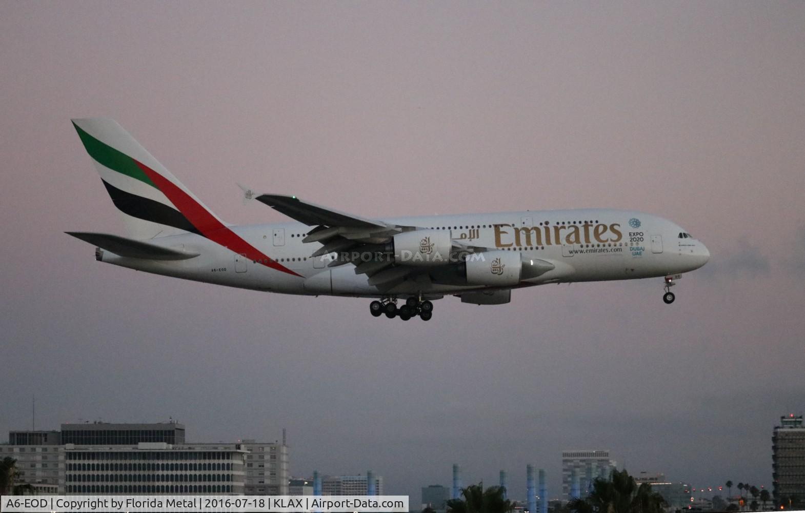 A6-EOD, 2014 Airbus A380-861 C/N 168, Emirates A380 zx