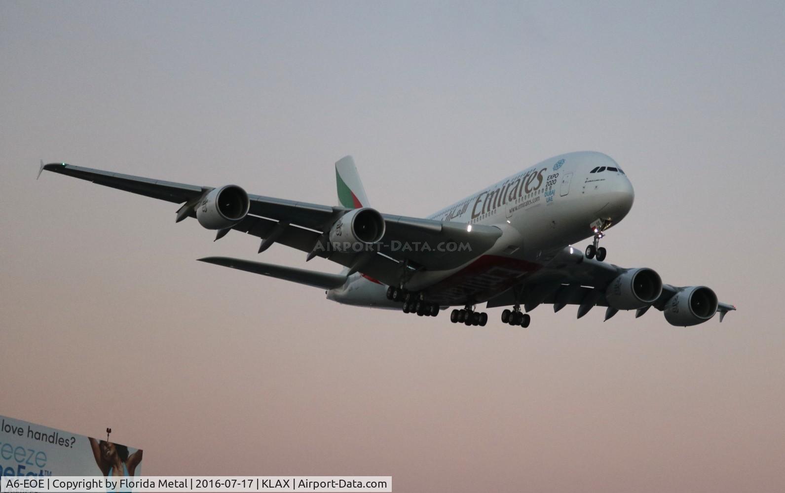 A6-EOE, 2014 Airbus A380-861 C/N 169, Emirates A380 zx