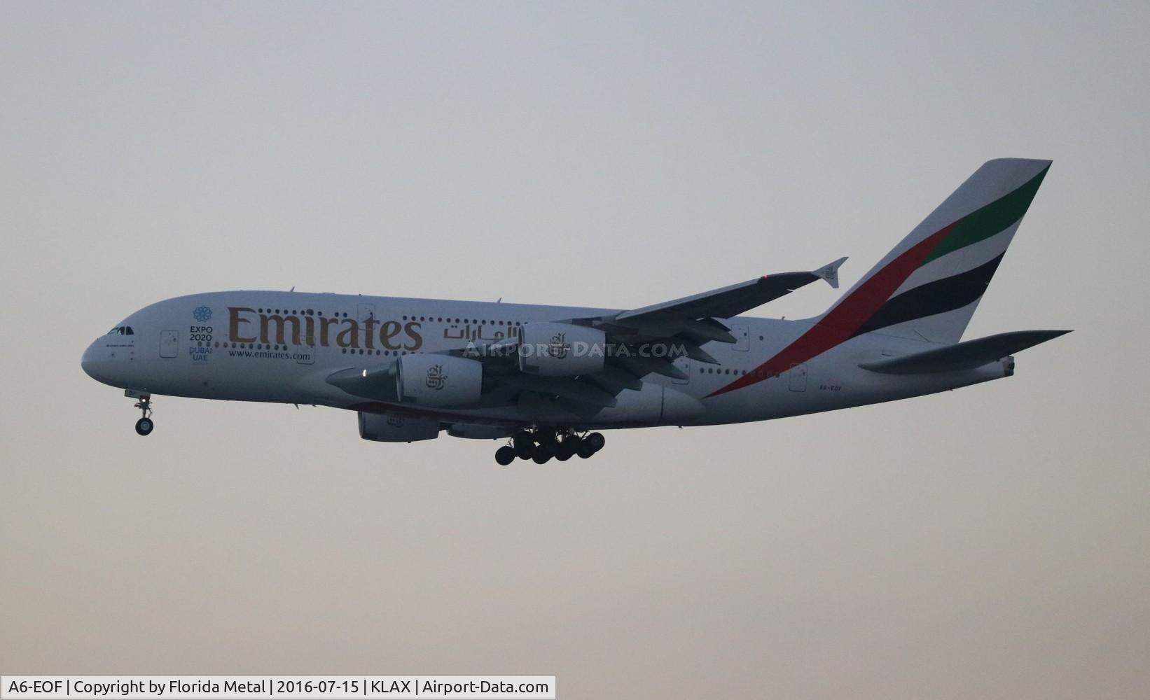 A6-EOF, 2014 Airbus A380-861 C/N 171, Emirates A380 zx