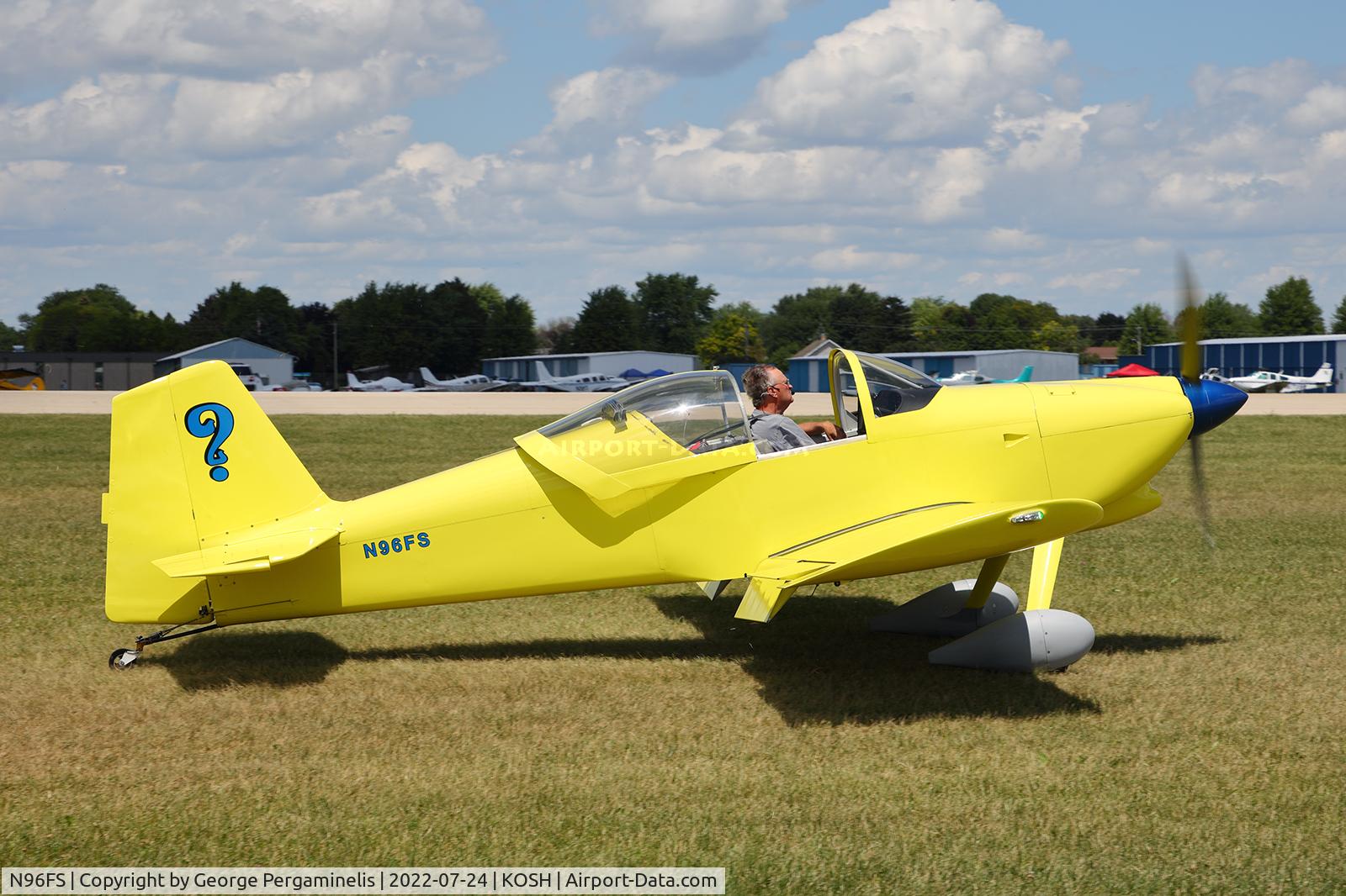 N96FS, 2008 Vans RV-6 C/N 21585, Oshkosh 2022.