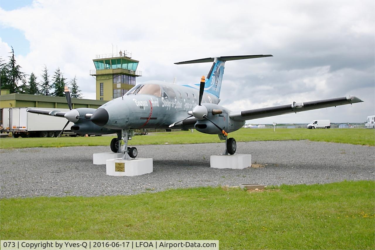 073, Embraer EMB-121AA Xingu C/N 121073, Embraer EMB-121AA Xingu, Preserved at Avord Air Base 702 (LFOA)