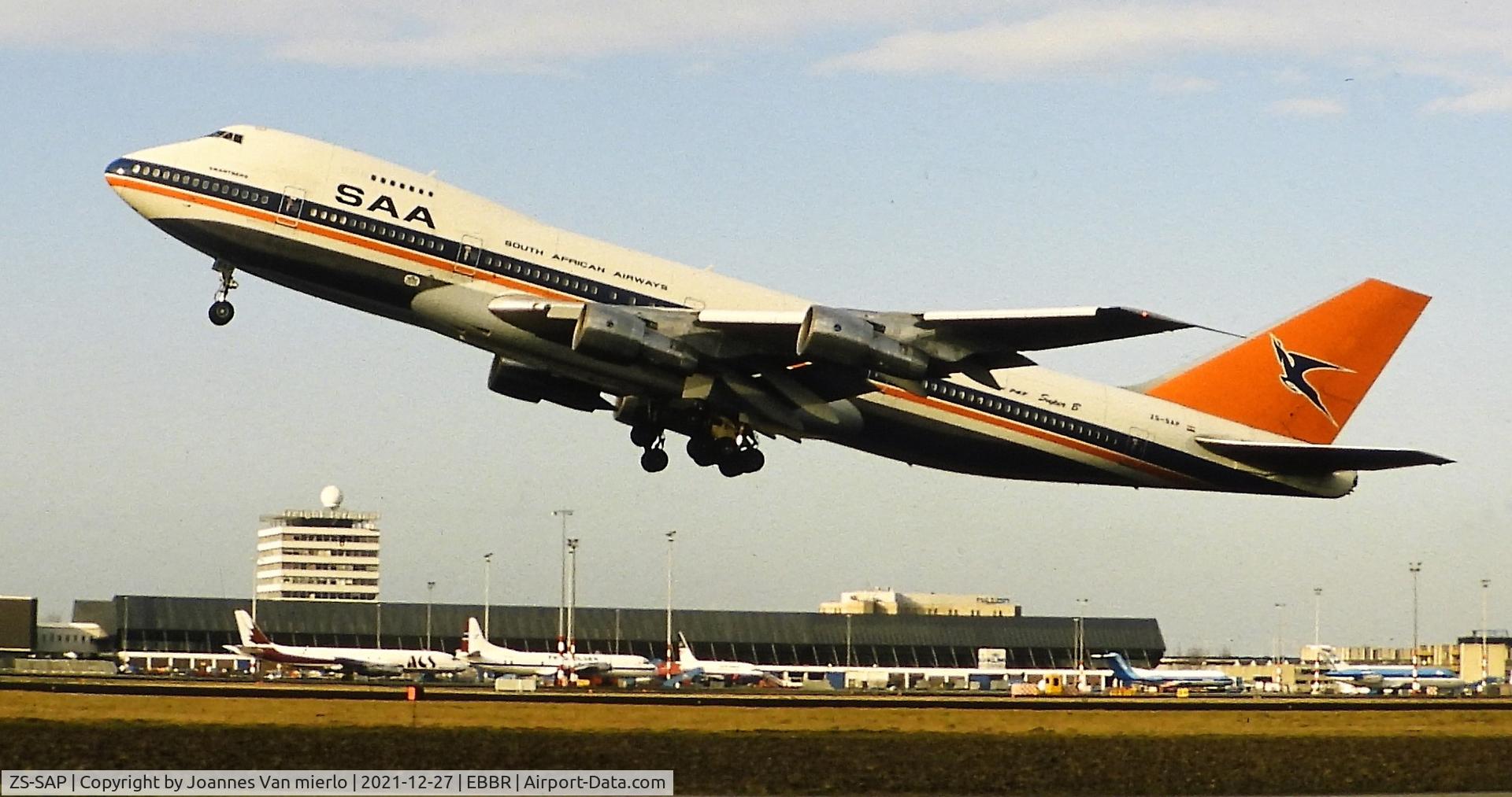 ZS-SAP, 1972 Boeing 747-244B C/N 20557, Slide scan