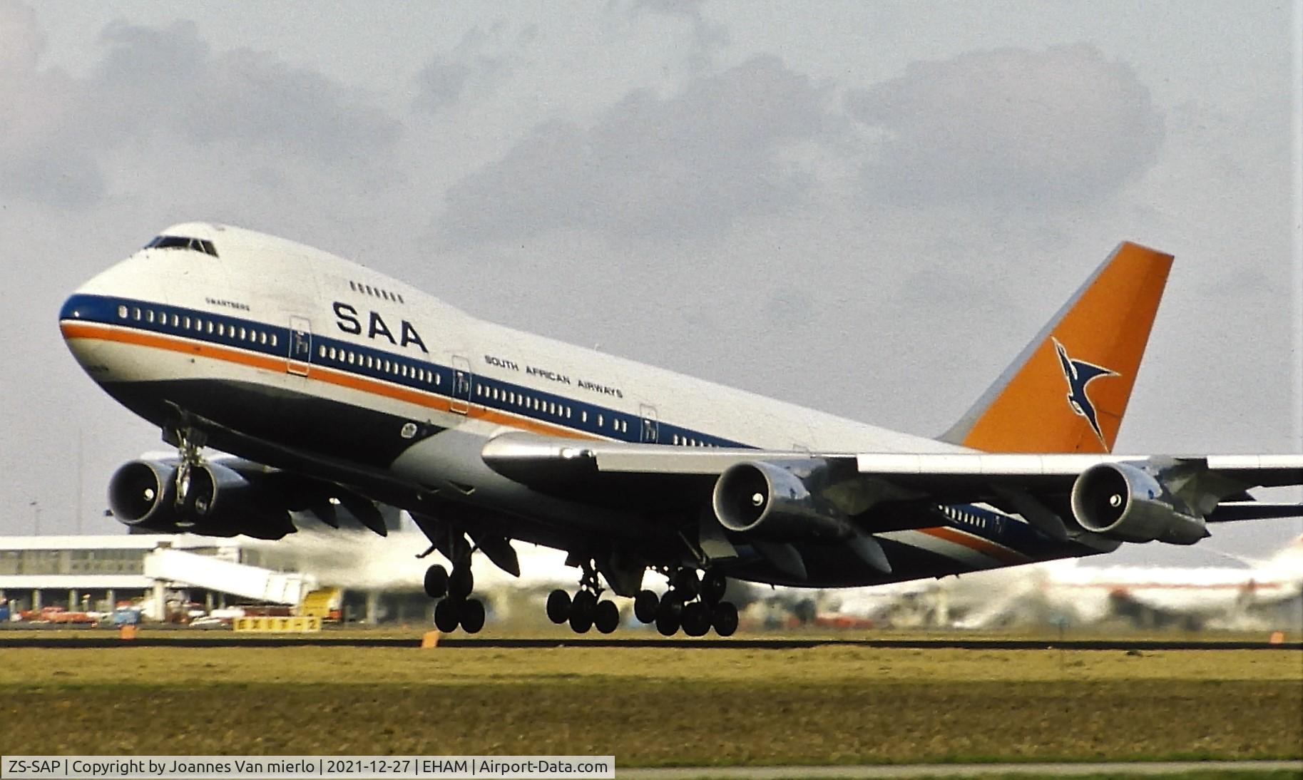 ZS-SAP, 1972 Boeing 747-244B C/N 20557, Slide scan