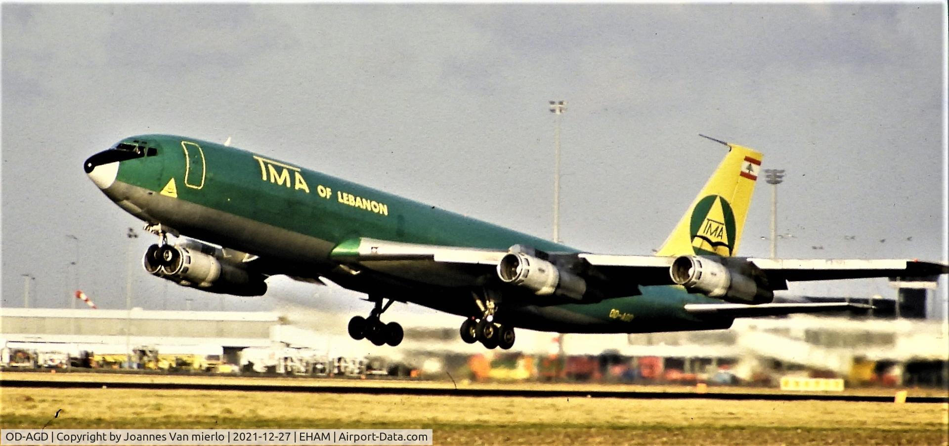 OD-AGD, 1965 Boeing 707-323C C/N 18939, Slide scan