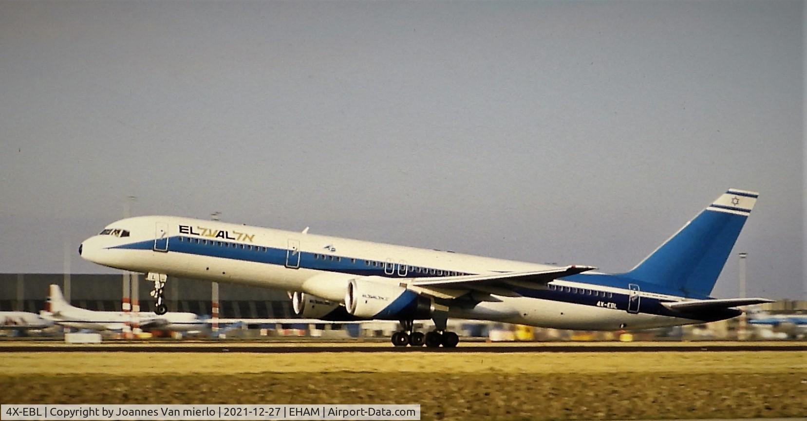 4X-EBL, 1987 Boeing 757-258 C/N 23917, Slide scan