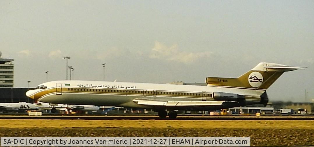5A-DIC, 1975 Boeing 727-2L5 C/N 21052, Slide scan
