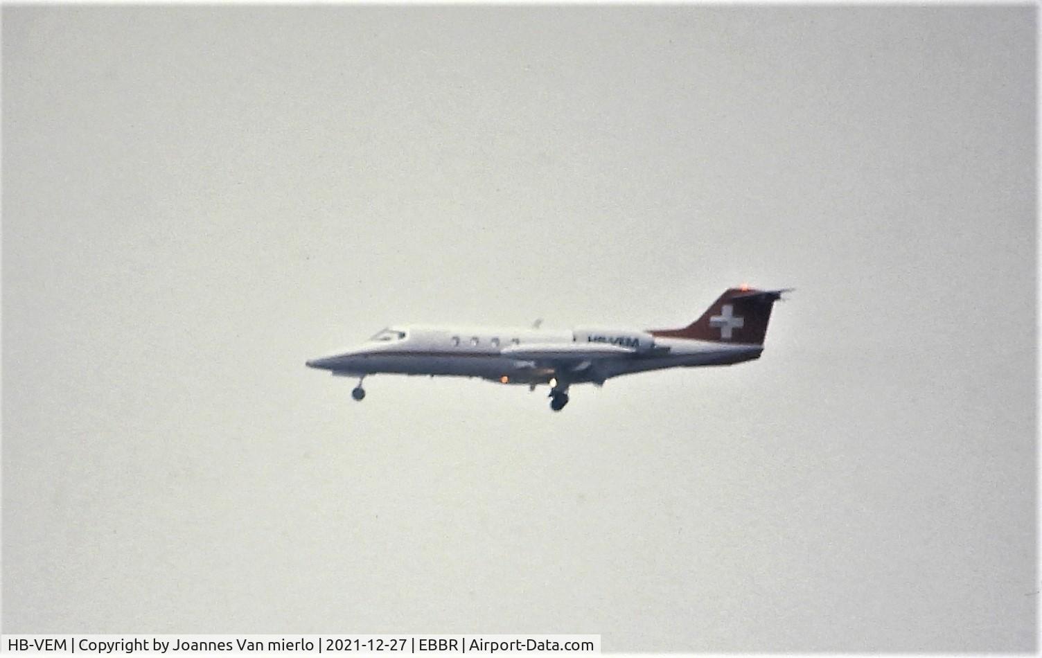 HB-VEM, 1976 Learjet 35A C/N 35A-068, Slide scan