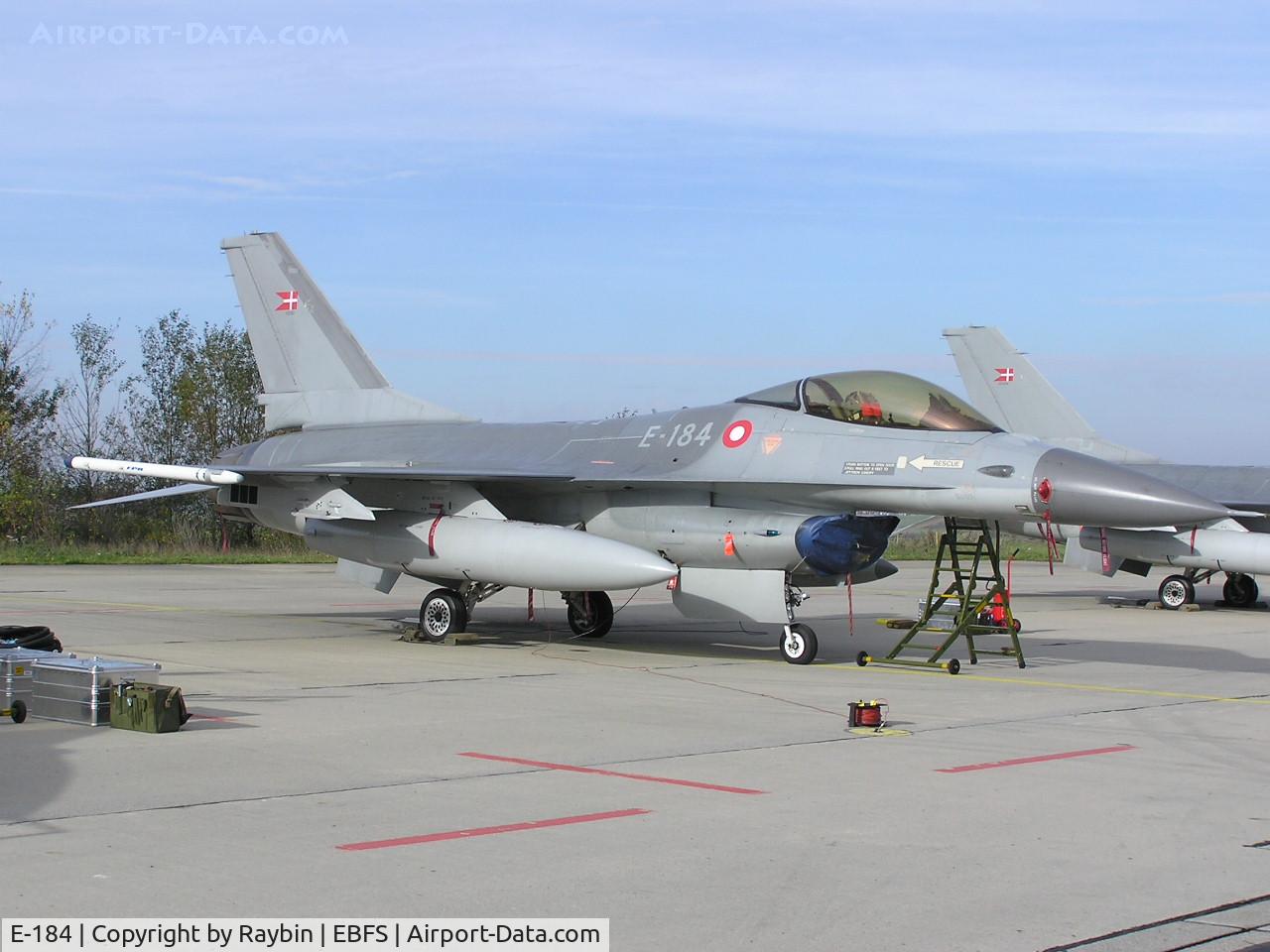 E-184, SABCA F-16AM Fighting Falcon C/N 6F-11, Stored at Aalborg AB since 2012
