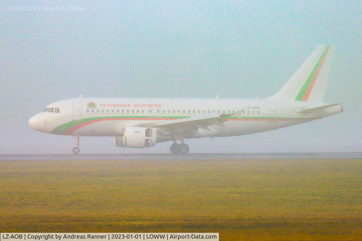 LZ-AOB, 2007 Airbus A319-111 C/N 3188, Bulgaria Gvmt A319