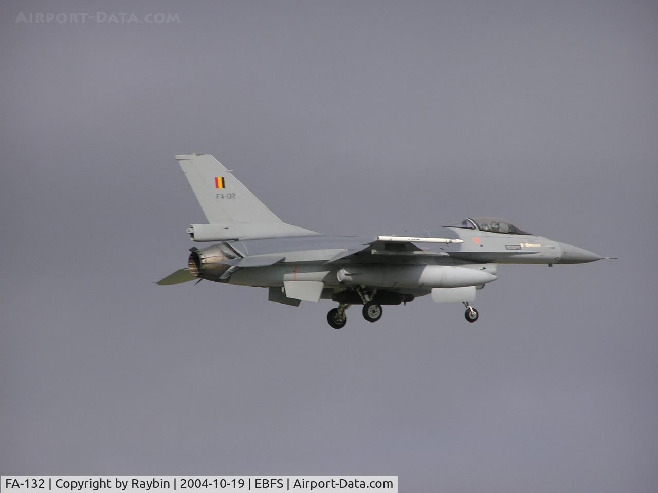FA-132, SABCA F-16AM Fighting Falcon C/N 6H-132, still active