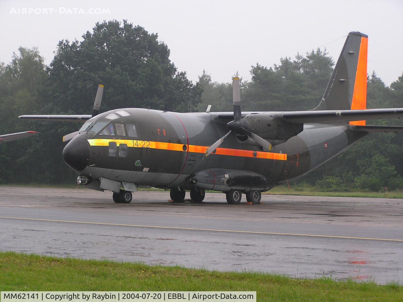 MM62141, Aeritalia G.222RM C/N 4076, Heavy rain