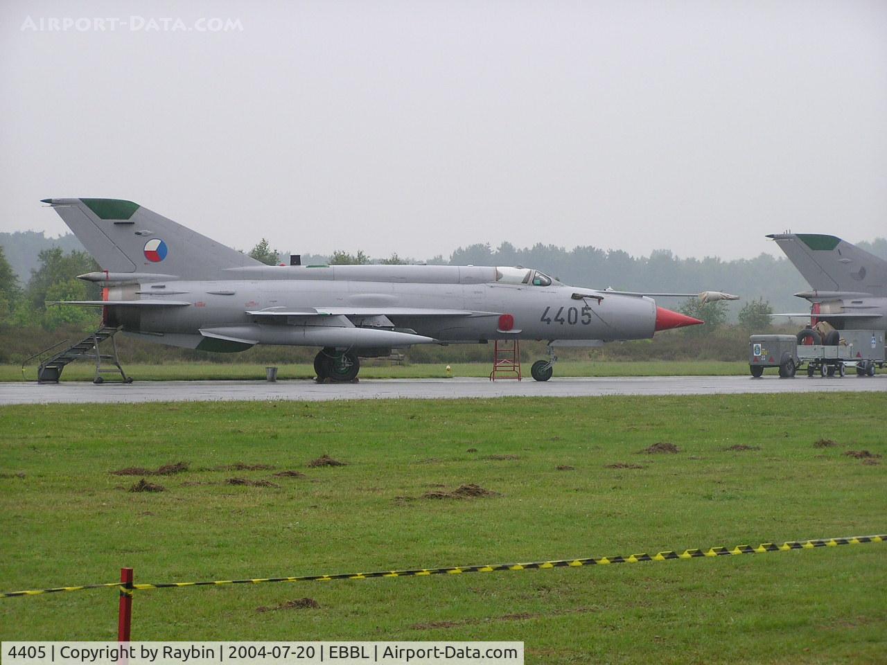 4405, 1971 Mikoyan-Gurevich MiG-21MF C/N 964405, Maybe my most unpleasant spotting event due to very heavy rain all the day