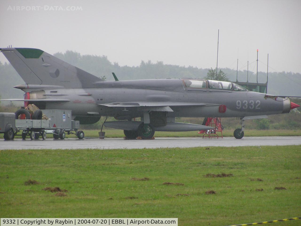 9332, Mikoyan-Gurevich MiG-21UM C/N 516999332, Unfortunately no flight this day
