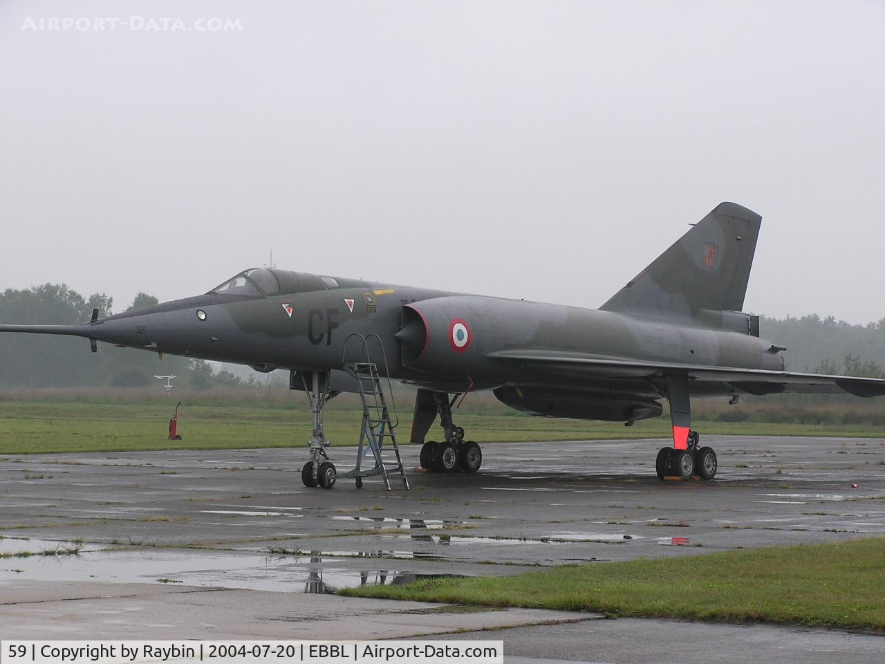 59, Dassault Mirage IVP C/N 59, poor weather conditions