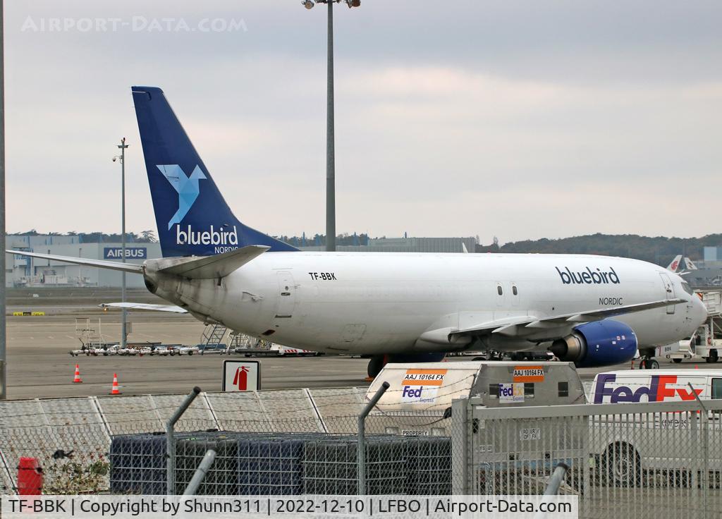 TF-BBK, 1994 Boeing 737-4Q8/F C/N 26302, Parked at the Cargo apron...