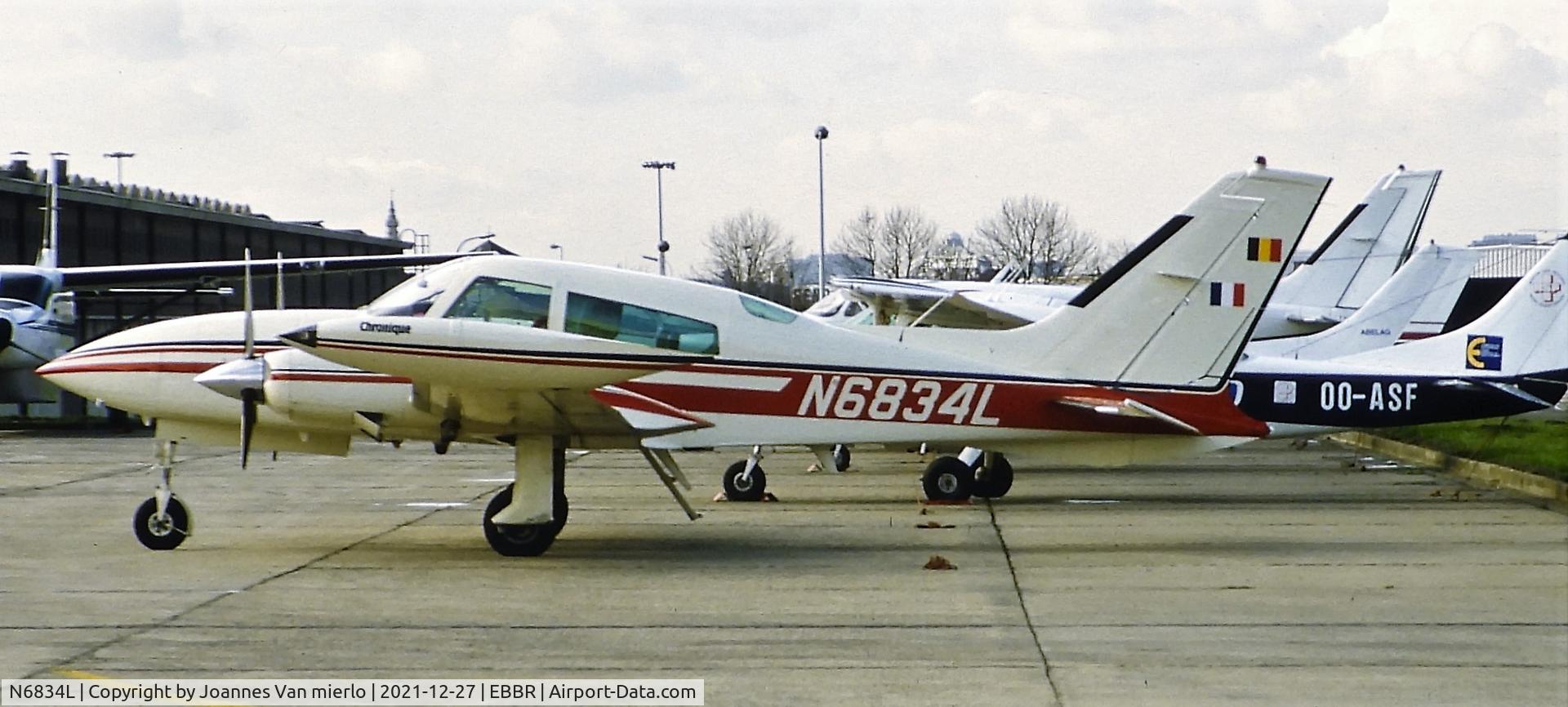 N6834L, Cessna T310R C/N 310R2137, Slide scan