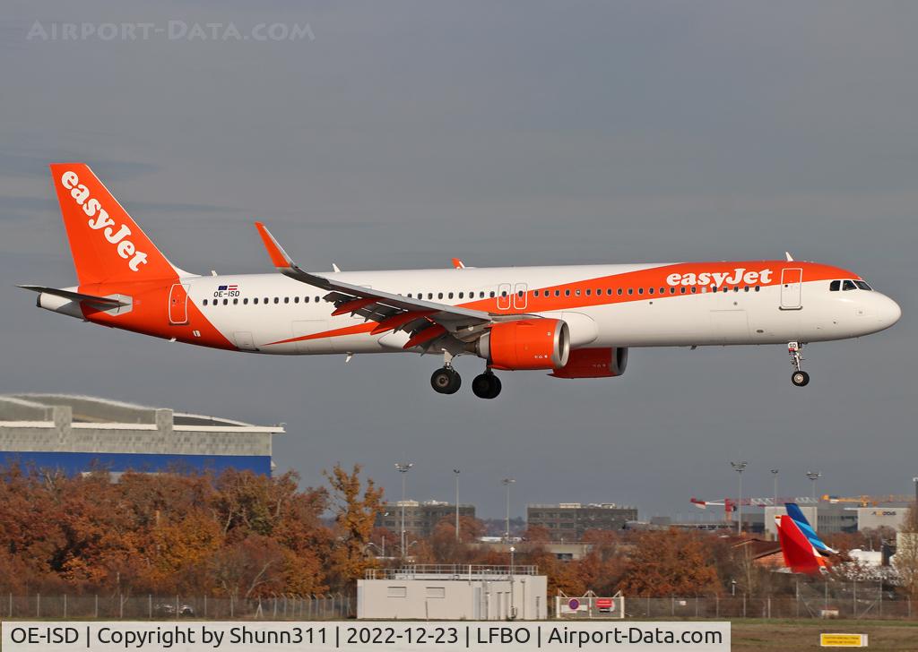 OE-ISD, 2020 Airbus A321-251NX C/N 9310, Landing rwy 14R
