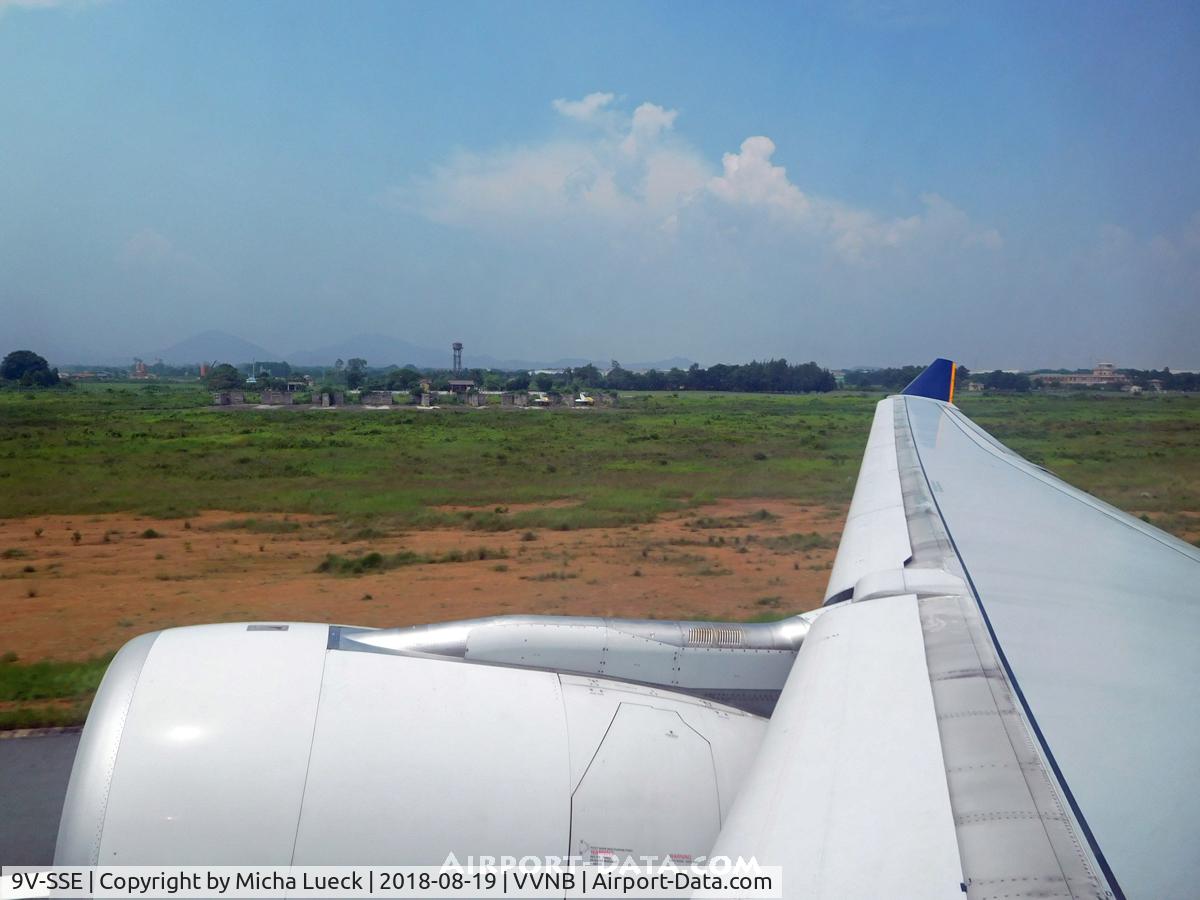 9V-SSE, 2015 Airbus A330-343E C/N 1597, Rotating at Noi Bai, bound for SIN