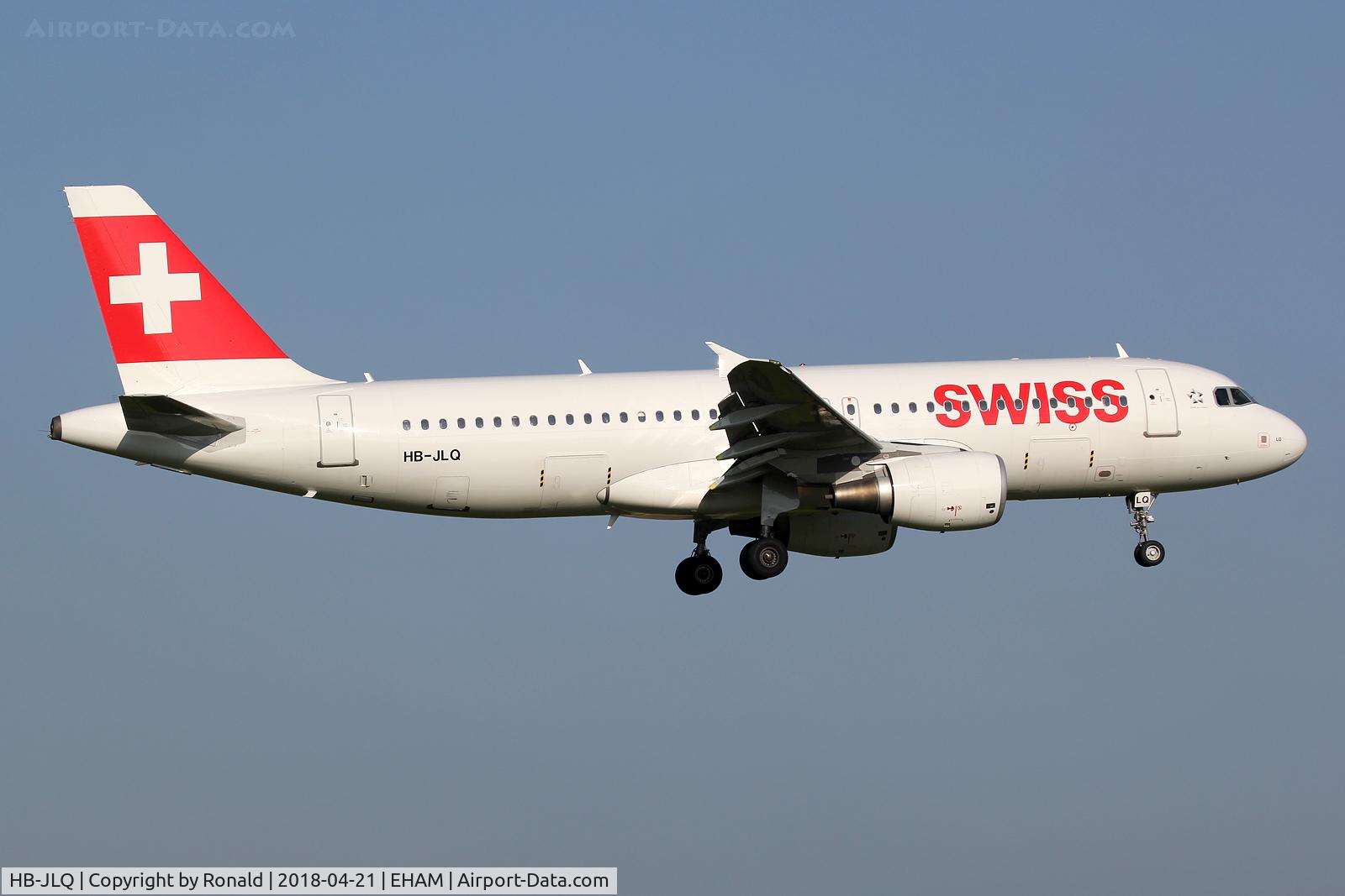 HB-JLQ, 2011 Airbus A320-214 C/N 4673, at spl