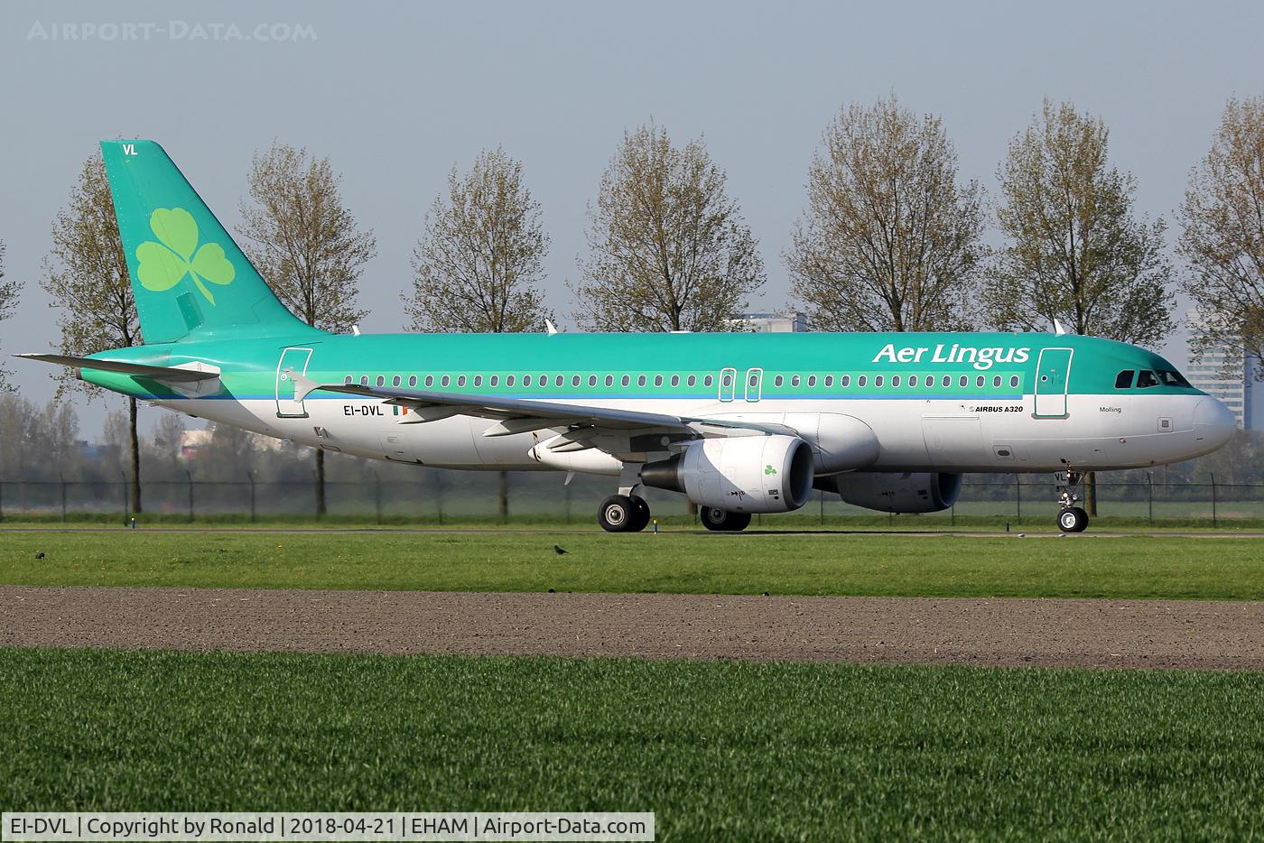 EI-DVL, 2011 Airbus A320-214 C/N 4678, at spl