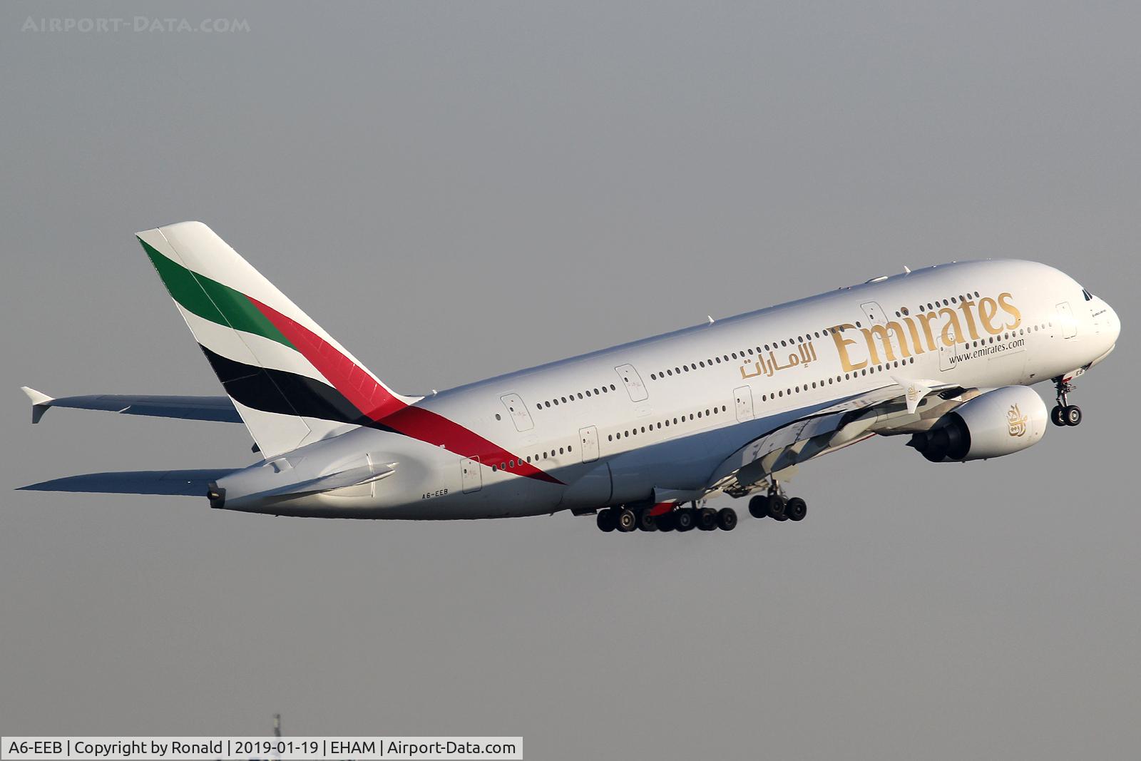 A6-EEB, 2012 Airbus A380-861 C/N 109, at spl