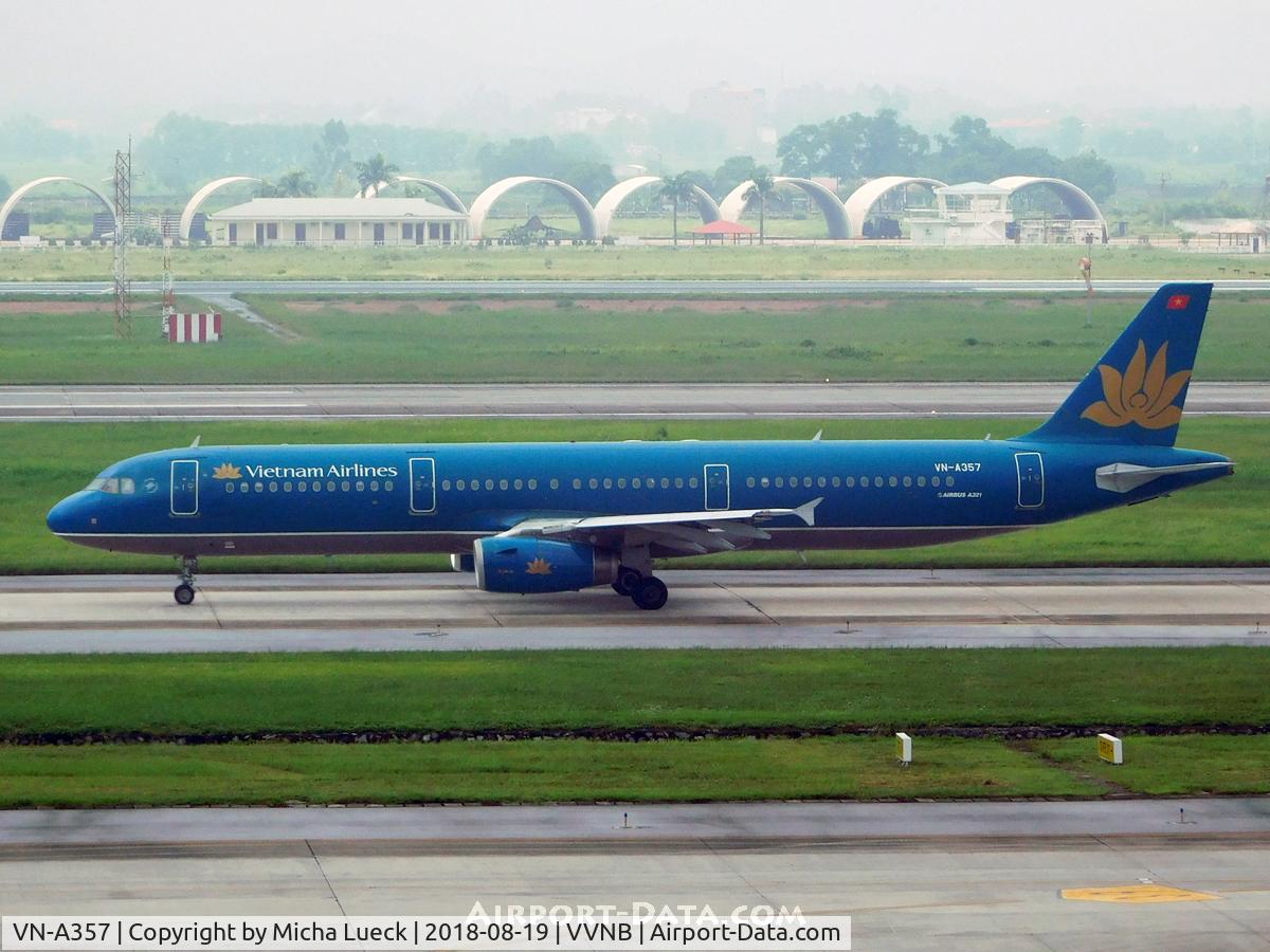 VN-A357, 2008 Airbus A321-231 C/N 3355, At Noi Bai