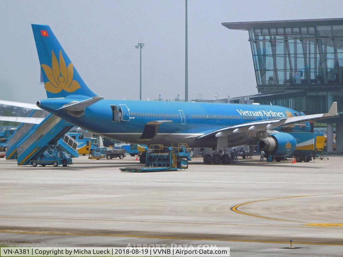 VN-A381, 2011 Airbus A330-223 C/N 1266, At Noi Bai