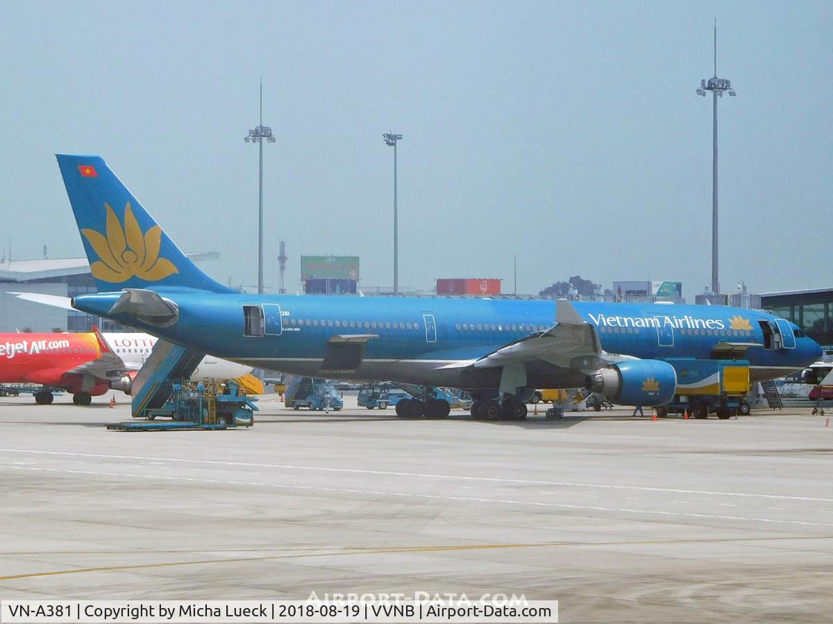 VN-A381, 2011 Airbus A330-223 C/N 1266, At Noi Bai
