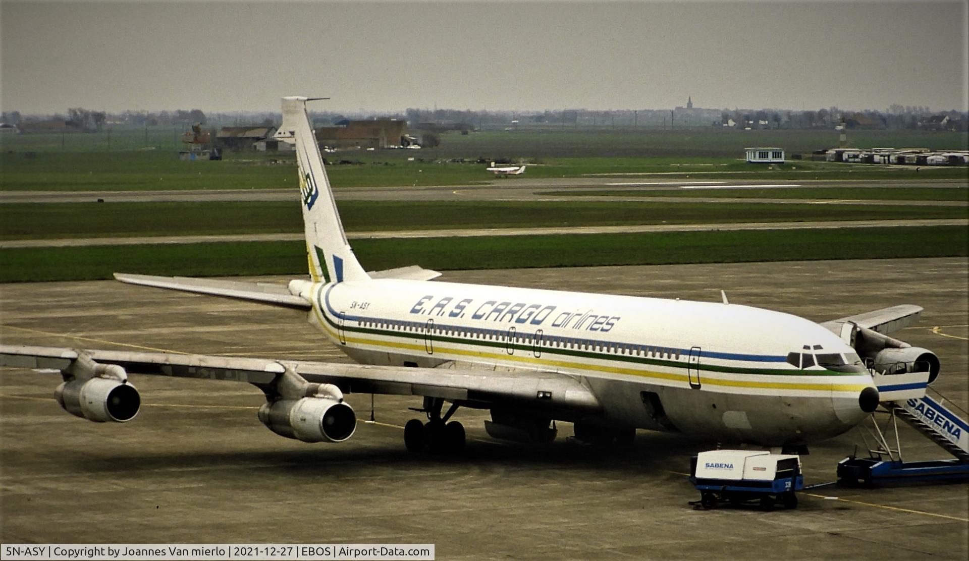 5N-ASY, Boeing 707-351C C/N 18922, Slide scan