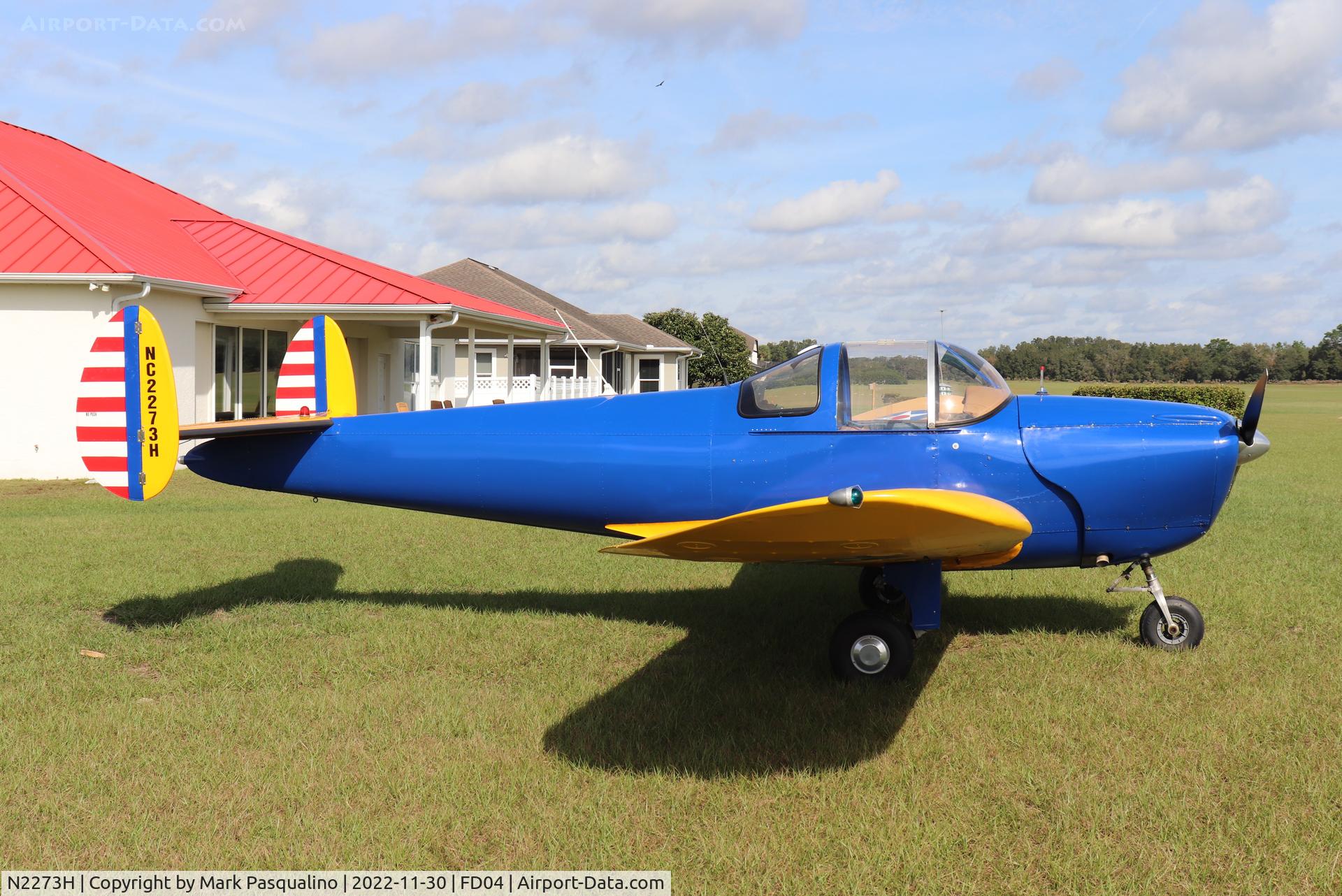 N2273H, 1946 Erco 415D Ercoupe C/N 2898, Ercoupe 415D