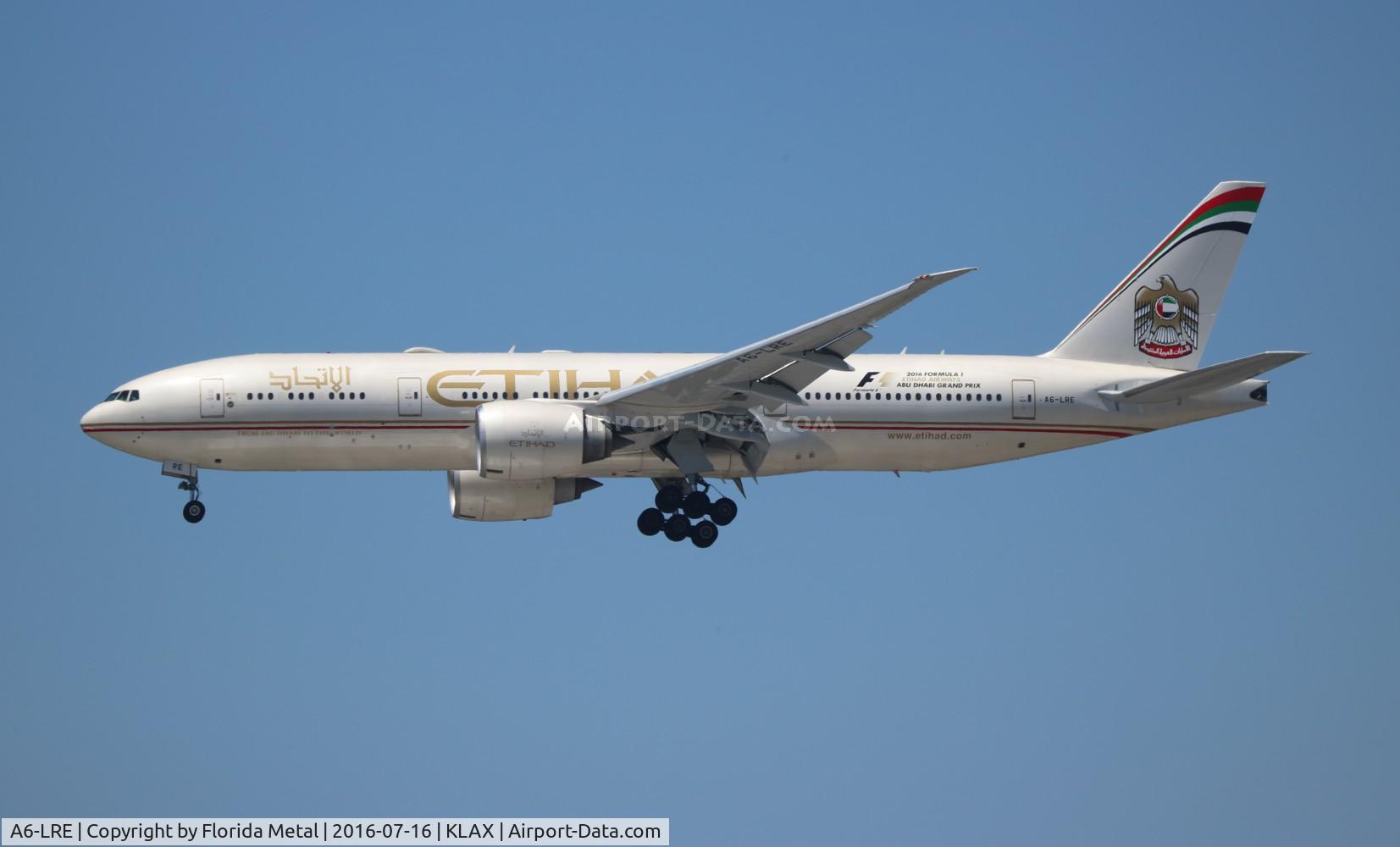 A6-LRE, 2008 Boeing 777-237/LR C/N 36304, Etihad 777-200 zx
