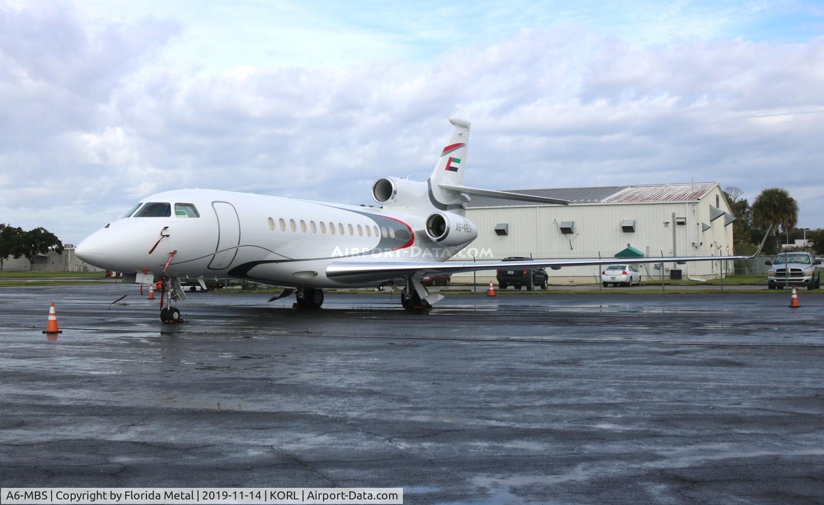 A6-MBS, Dassault Falcon 7X C/N 263, ORL 2019