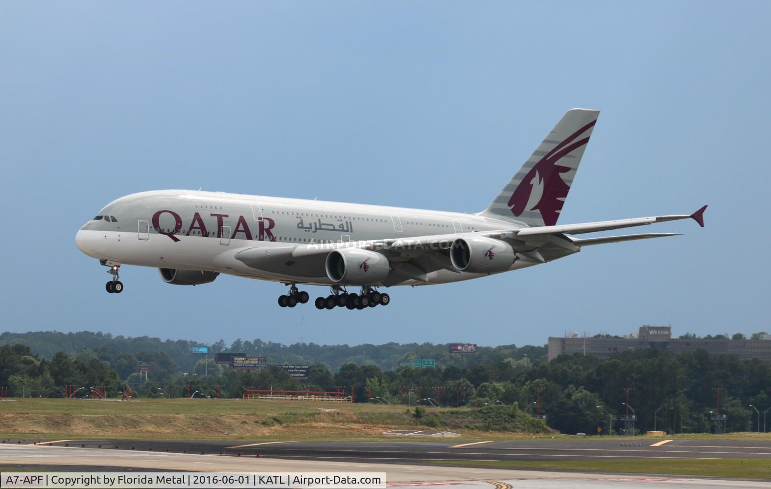 A7-APF, 2015 Airbus A380-861 C/N 0189, Qatar A380