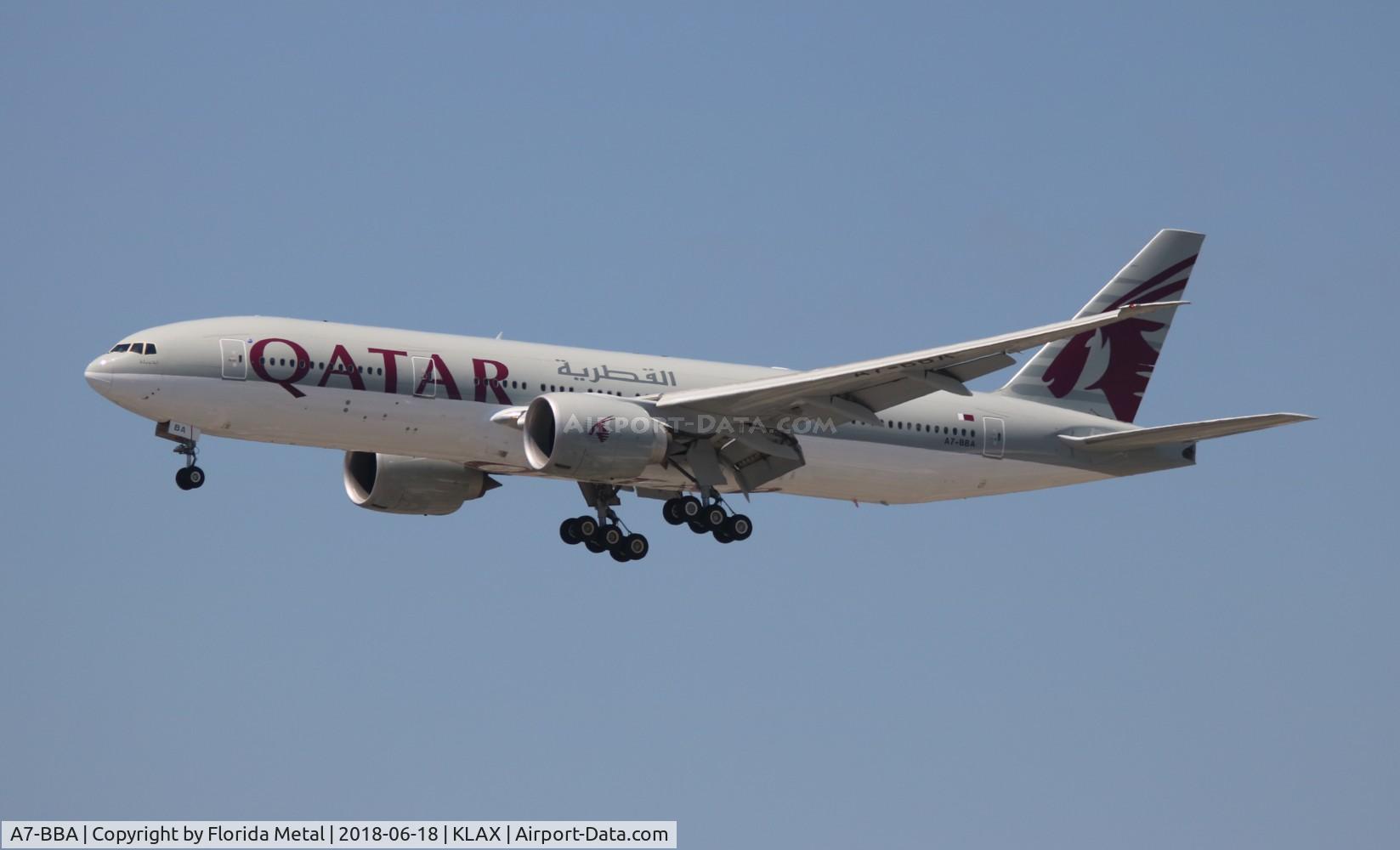 A7-BBA, 2009 Boeing 777-2DZ/LR C/N 36012, Qatar 777-200 zx