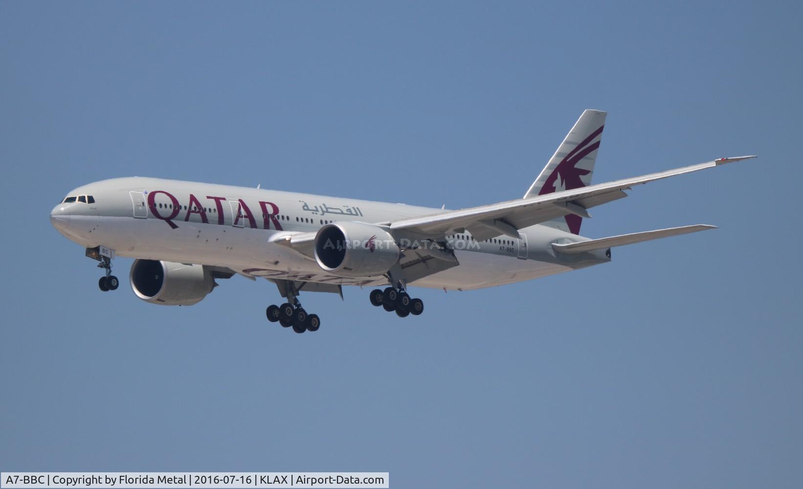 A7-BBC, 2009 Boeing 777-2DZ/LR C/N 36015, Qatar 777-200 zx