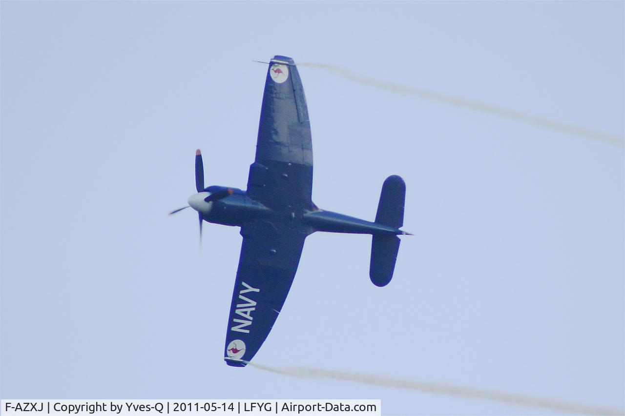 F-AZXJ, 1949 Hawker Sea Fury FB.11 C/N 37733, Hawker Sea Fury FB.11, On display, Cambrai-Niergnies Airfield (LFYG) open day 2011