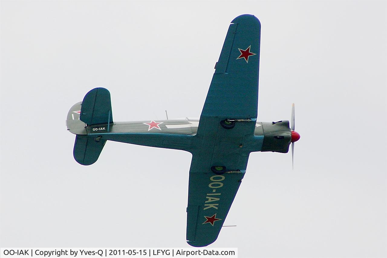 OO-IAK, 1956 Yakovlev Yak-18 C/N 1332019, Yakovlev Yak-18, Cambrai-Niergnies Airfield (LFYG) open day Tiger Meet 2011