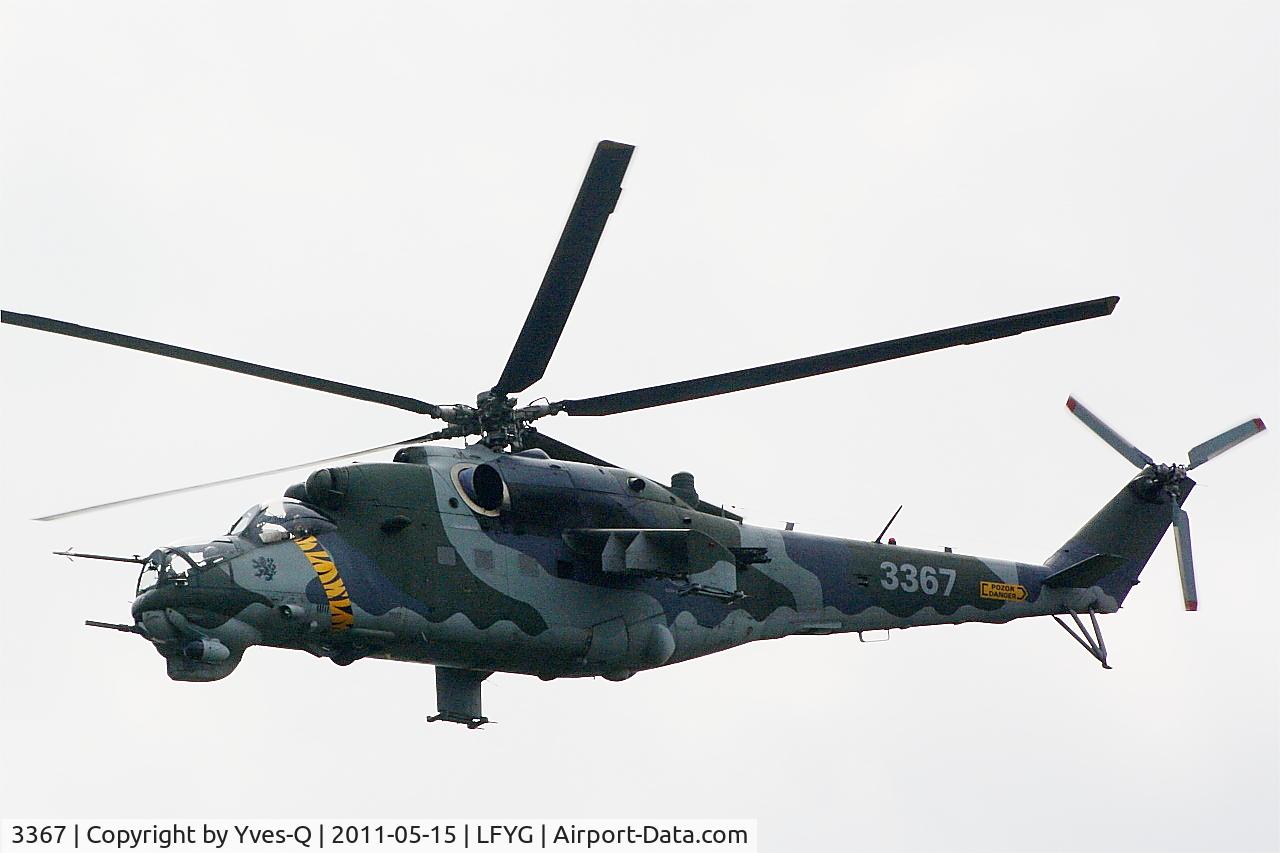 3367, 2005 Mil Mi-35 Hind E C/N 203367, Mil Mi-35 Hind E, Cambrai-Niergnies Airfield (LFYG) open day Tiger Meet 2011