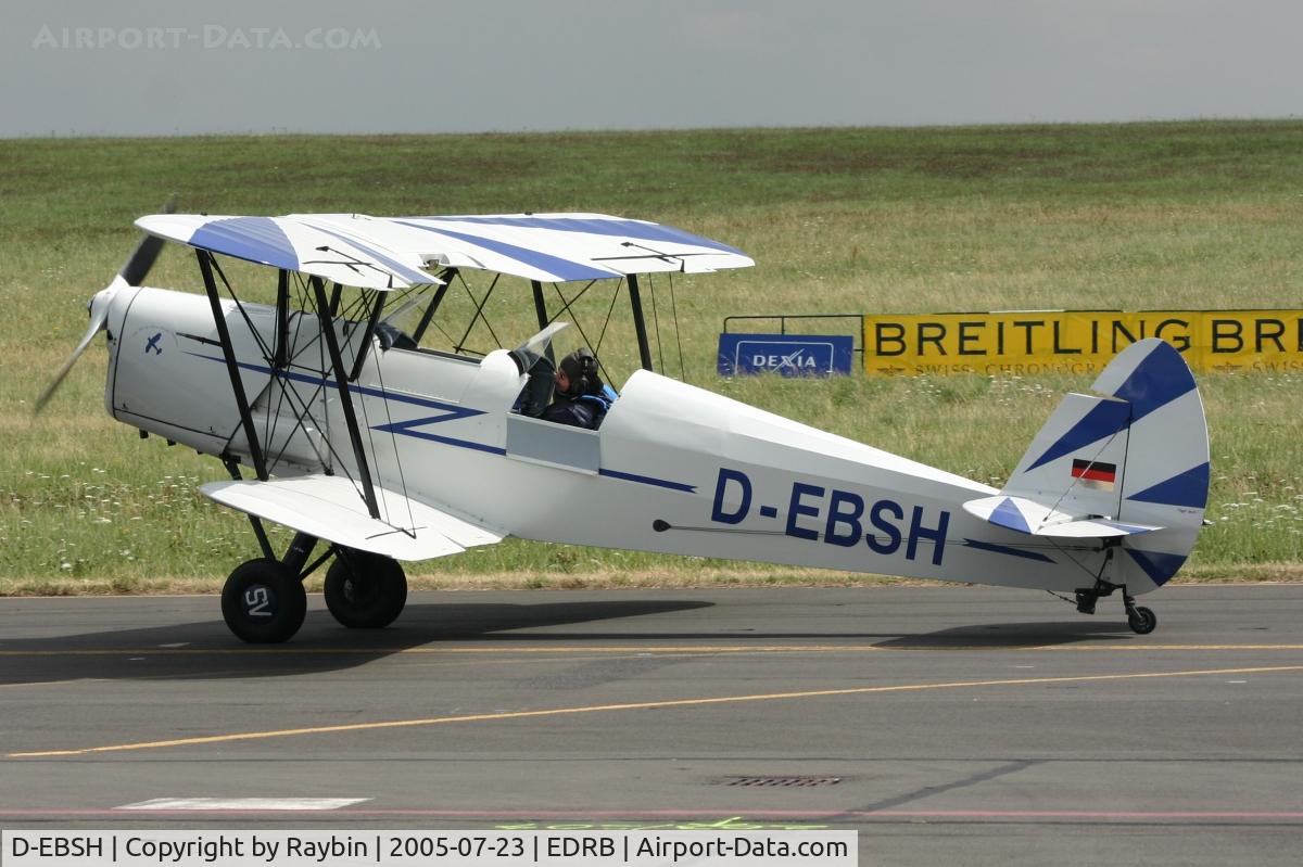 D-EBSH, Stampe-Vertongen SV-4A C/N 634, Tail rudder is marked with 