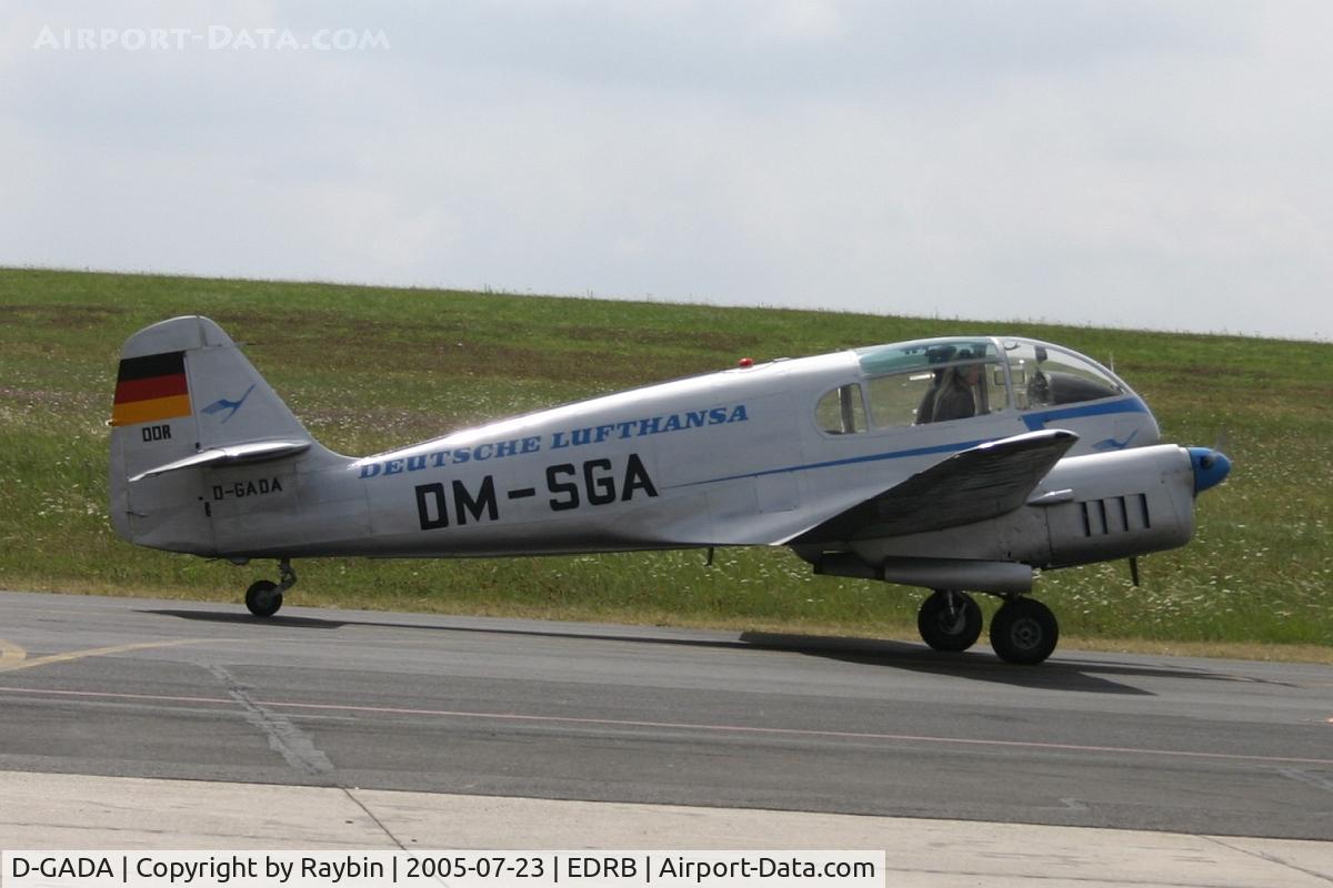 D-GADA, Let Ae-145 Super Aero 145 C/N 15-018, This is not the actual Lufthansa, it is the old name of the east german Interflug.
Using Lufthansa in both Germanys was illegal so the changed to Interflug