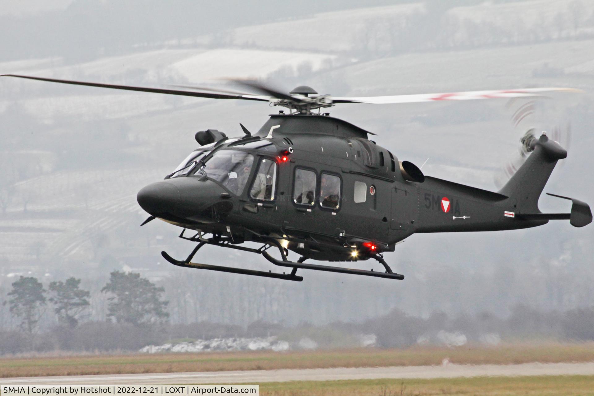5M-IA, 2022 AgustaWestland AW169B C/N CSX82072, Approaching after orientation flight