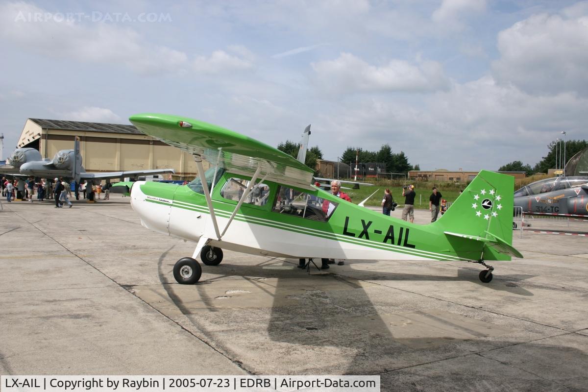LX-AIL, Bellanca 7ECA Citabria Citabria C/N 1055-74, static display